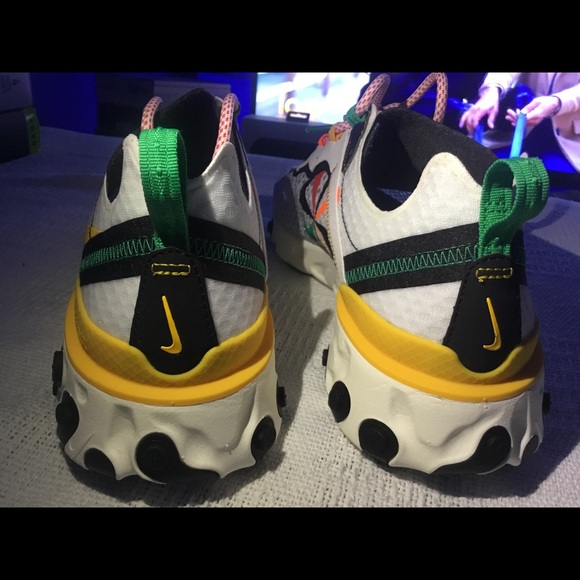 Nike React Men’s Size 9 Multicolor Running Shoes - Picture 9 of 14